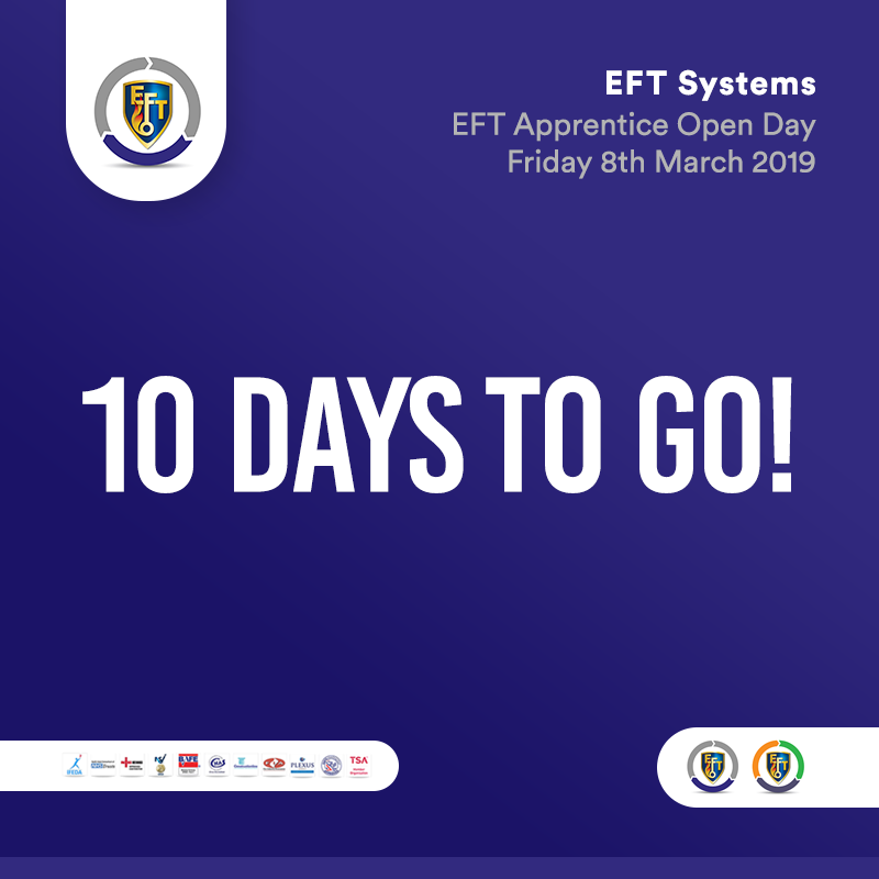 EFT Systems | 10 days to go!