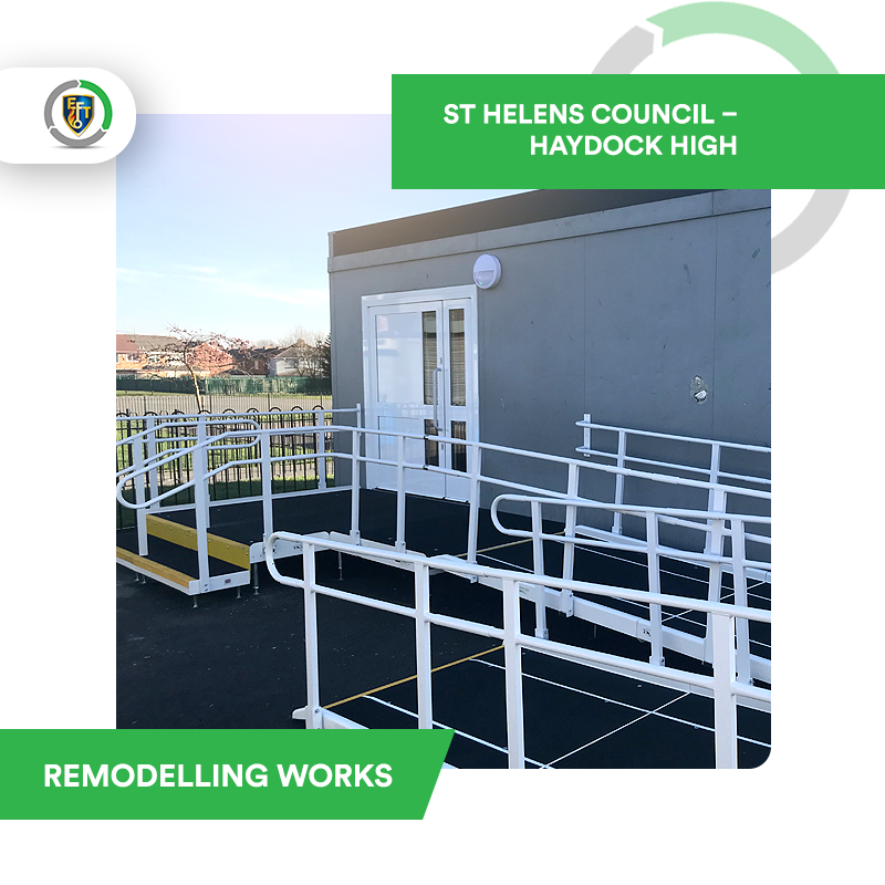 EFT Construction | St Helens Council – Haydock High Remodelling Works