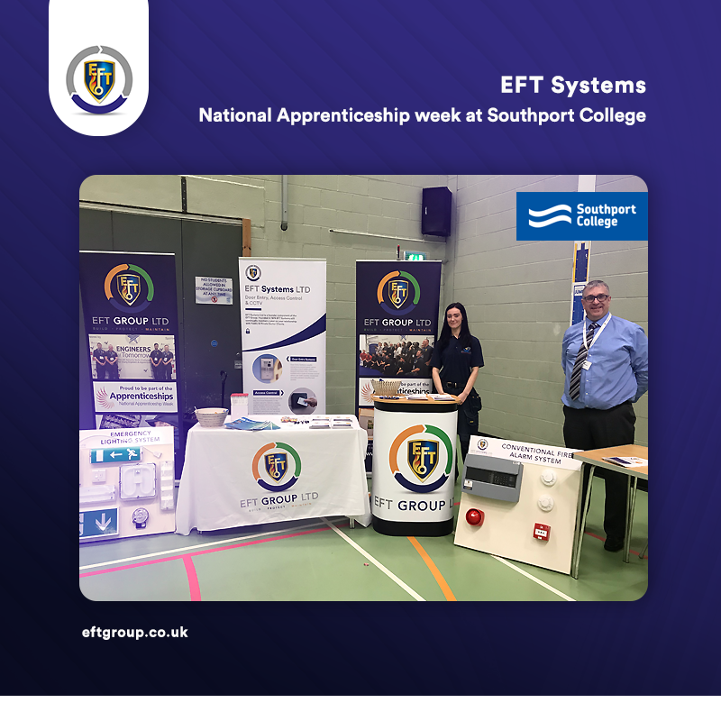 EFT Systens | National Apprenticeship week at Southport College
