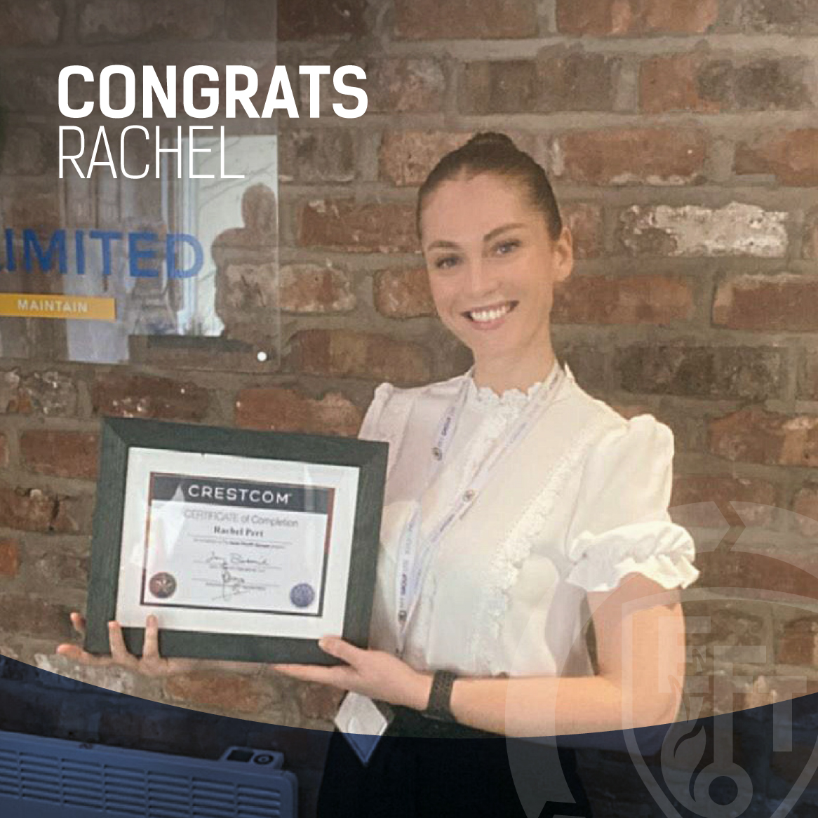 Congrats Rachel!