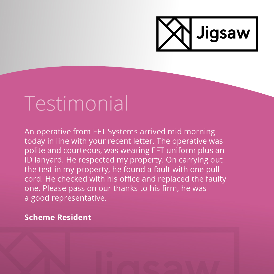 Client Testimonial